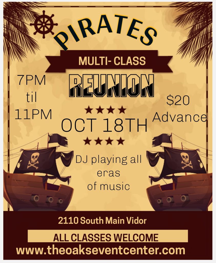 Calendar The Oaks Event Center