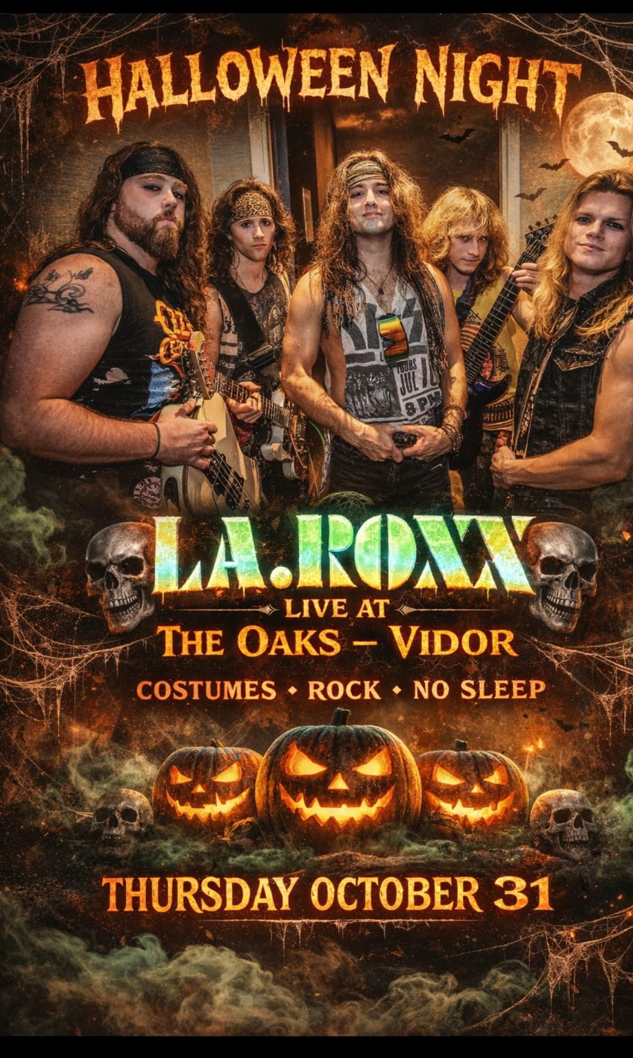 Calendar The Oaks Event Center